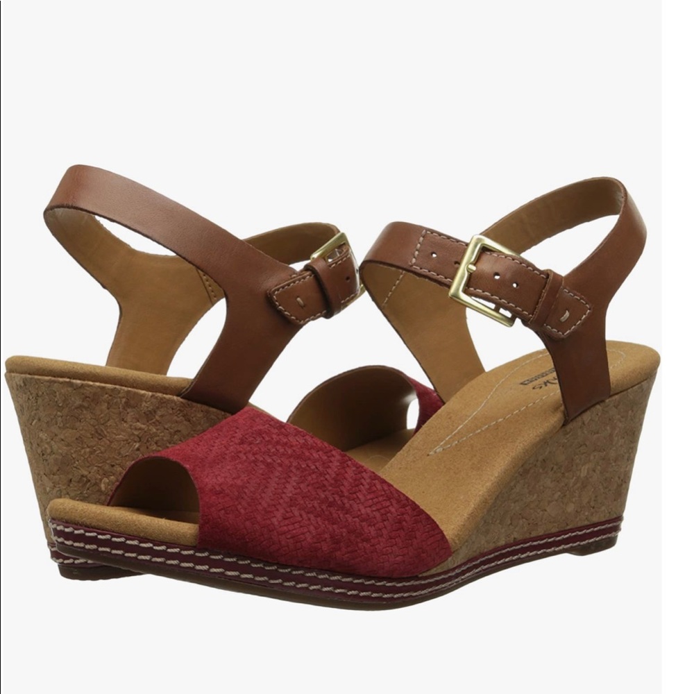 Clarks Helio Jet Wedge Sandal